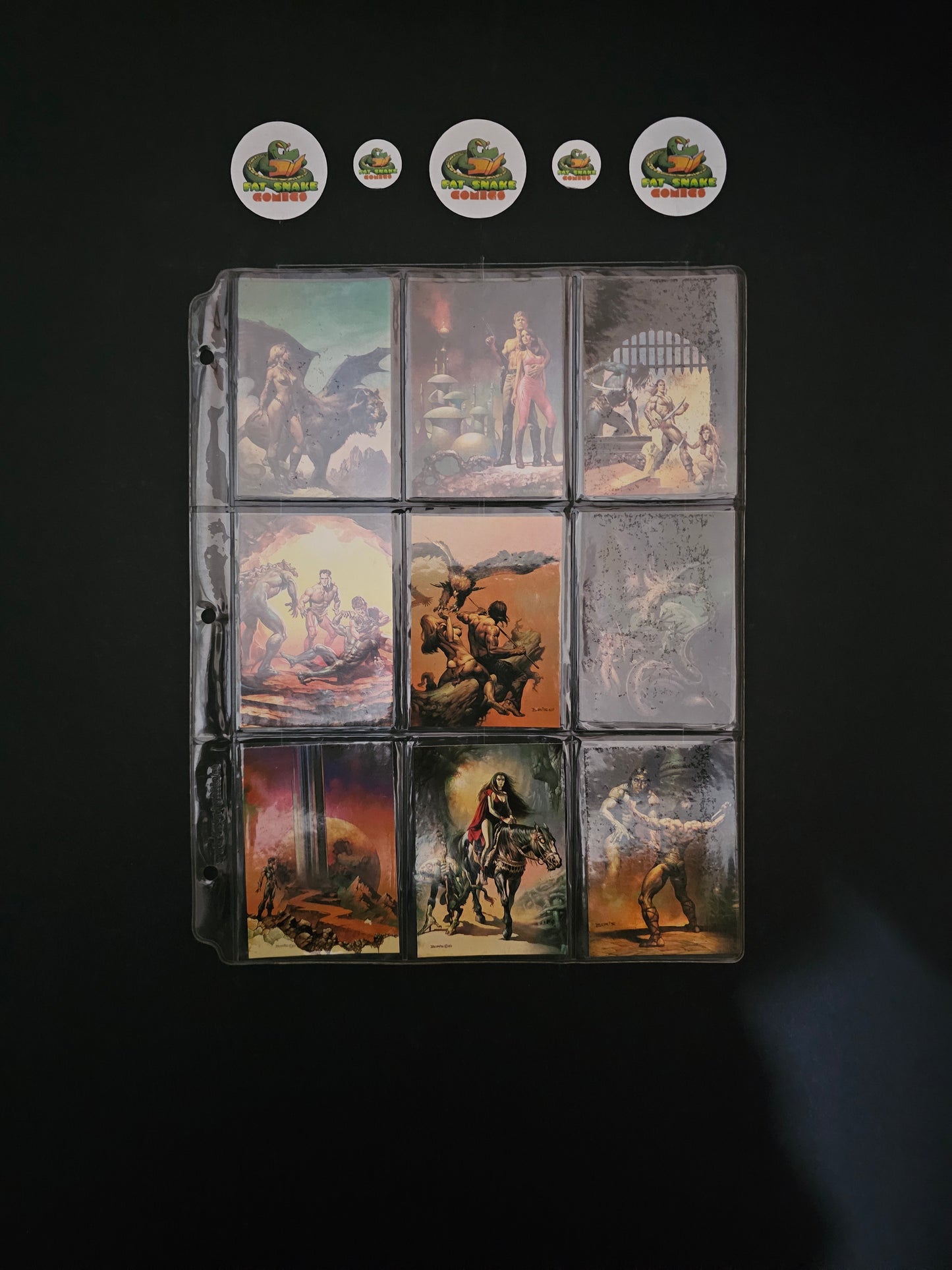 Boris Vallejo (1991) Complete Series I 1 to 90 Trading Cards