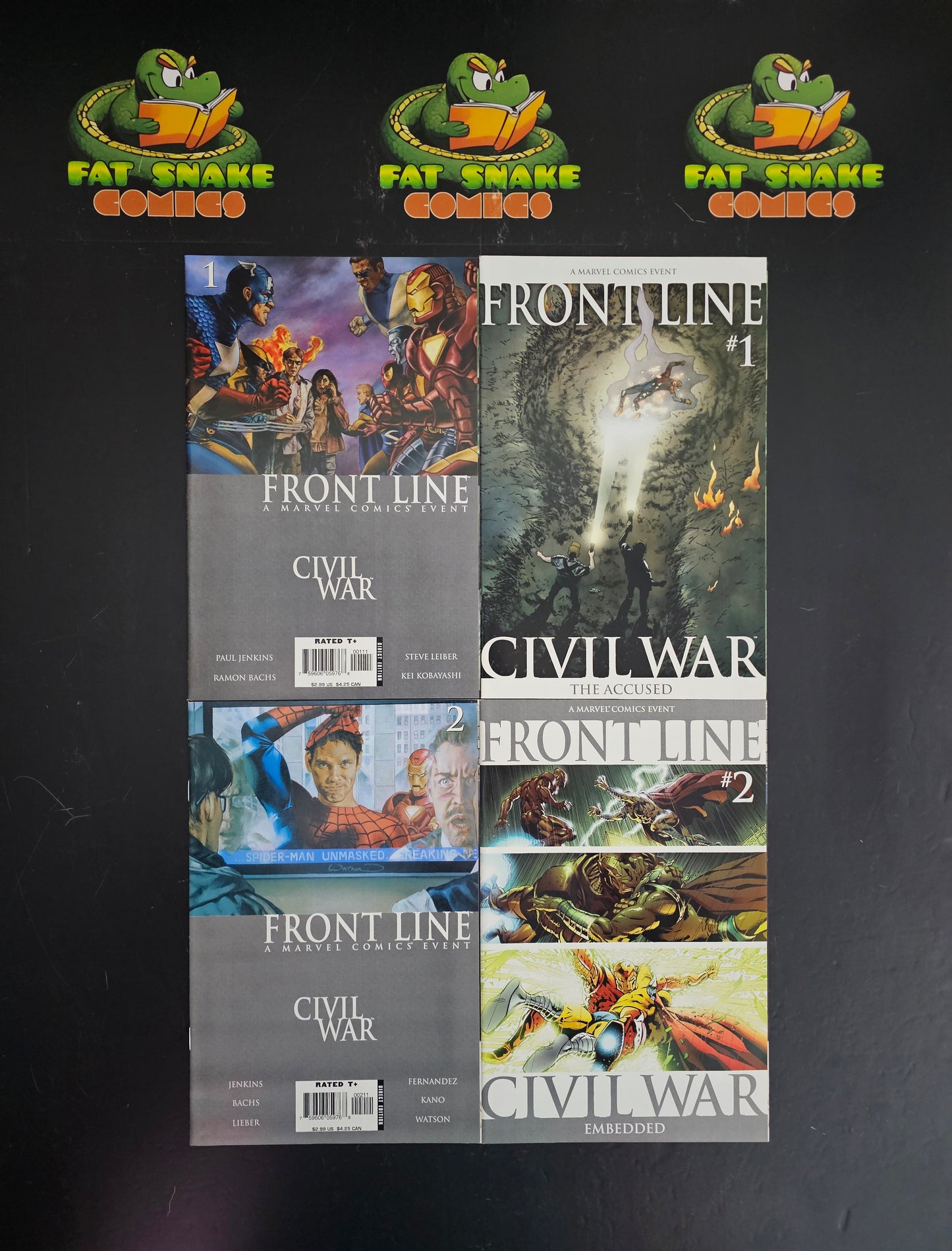 Civil War: Front Line (2006) #1-#11 Complete + 3 Variants