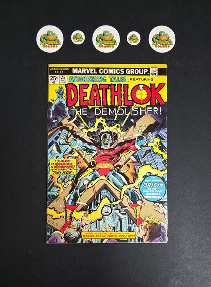 Astonishing Tales (1974) #25: 1st Appearance of Deathlok (Luther Manning) & Major Ryker