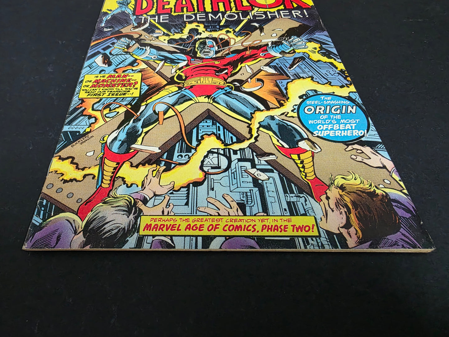 Astonishing Tales (1974) #25: 1st Appearance of Deathlok (Luther Manning) & Major Ryker