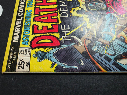 Astonishing Tales (1974) #25: 1st Appearance of Deathlok (Luther Manning) & Major Ryker