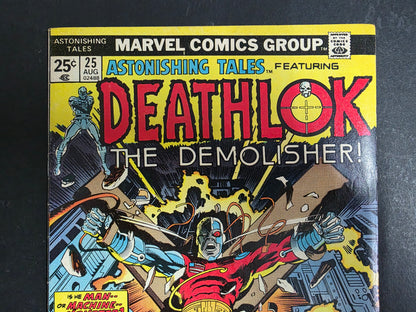 Astonishing Tales (1974) #25: 1st Appearance of Deathlok (Luther Manning) & Major Ryker