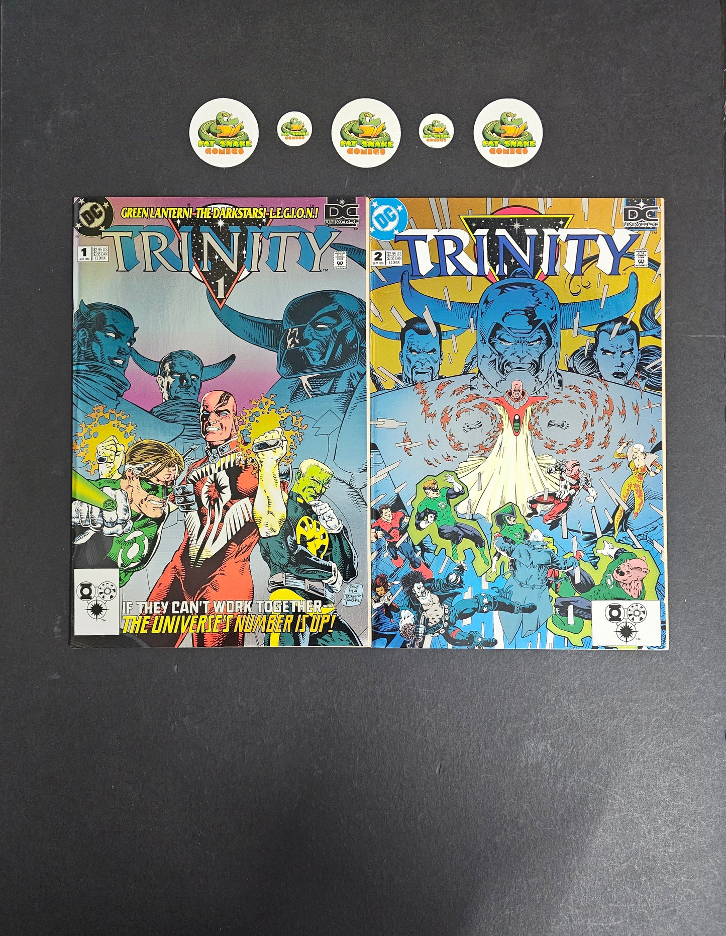 Trinity (1993) #1-#2 Complete Run High Grade Foil Cover