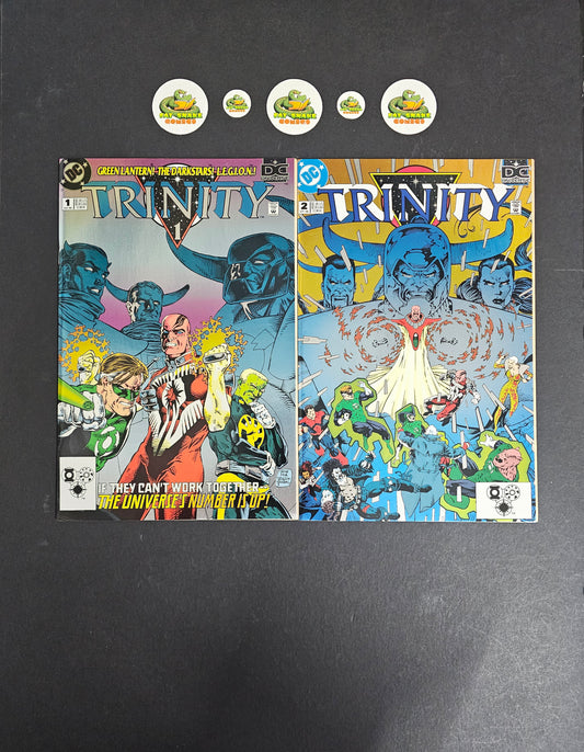 Trinity (1993) #1-#2 Complete Run High Grade Foil Cover