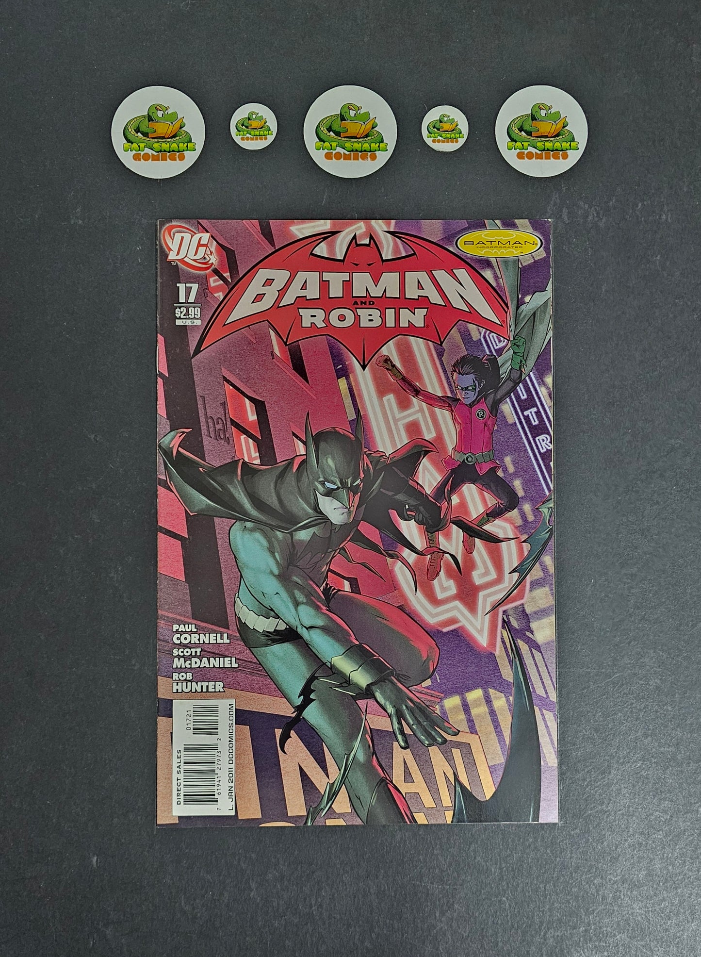 Batman & Robin (2011) #17 1st Appearance of Absence