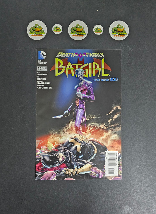 Batgirl N52 (2012) #14 Joker Appearance