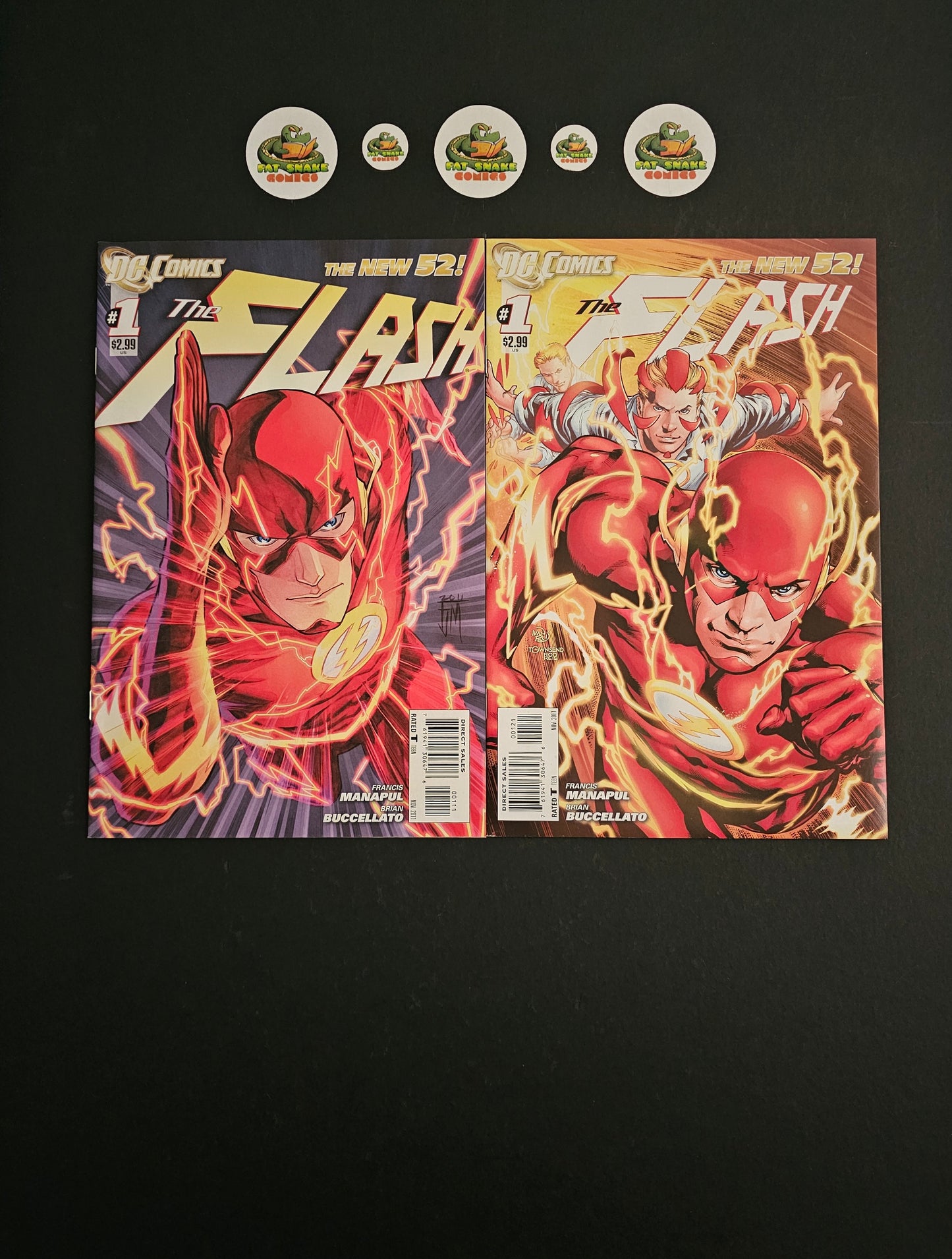 Flash N52 (2011) #1, Cover A & B 1st Dr. Elias