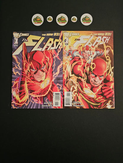 Flash N52 (2011) #1, Cover A & B 1st Dr. Elias