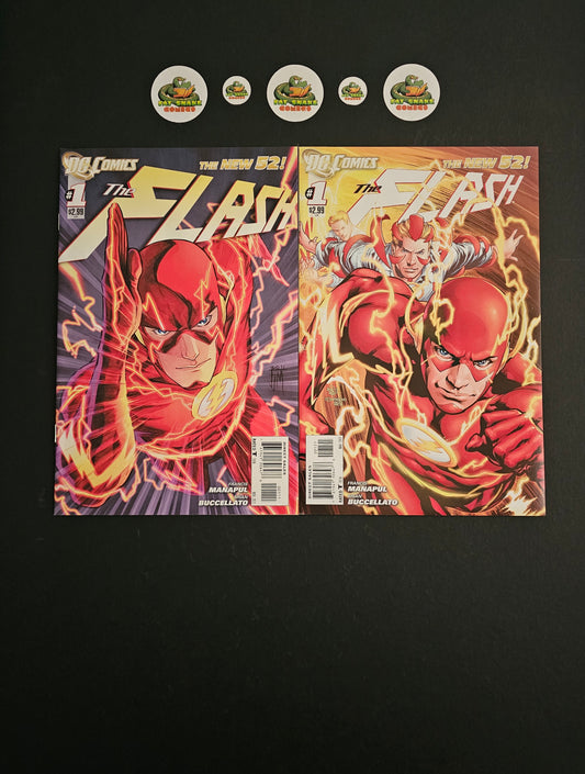 Flash N52 (2011) #1, Cover A & B 1st Dr. Elias