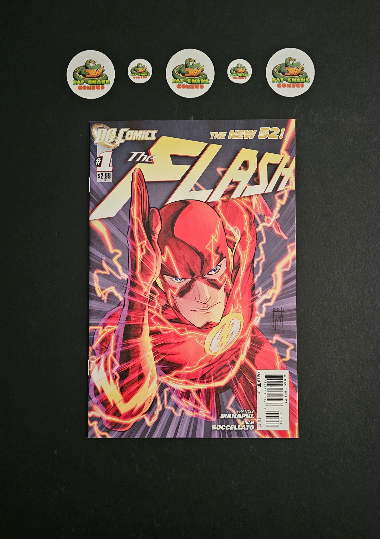 Flash N52 (2011) #1, Cover A & B 1st Dr. Elias