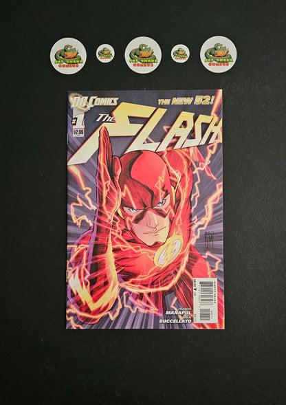 Flash N52 (2011) #1, Cover A & B 1st Dr. Elias