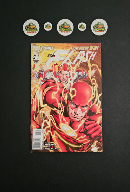 Flash N52 (2011) #1, Cover A & B 1st Dr. Elias
