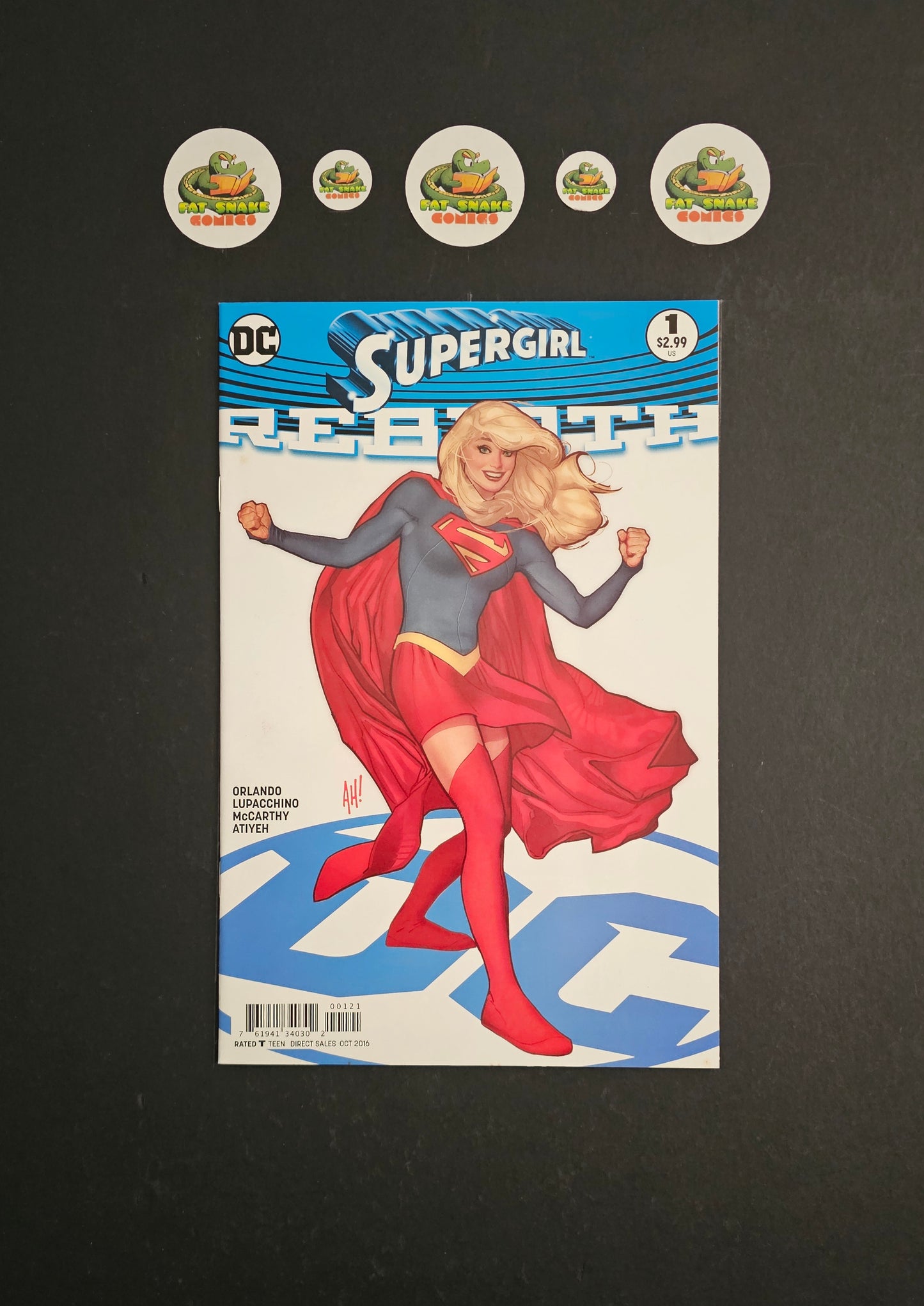 SupergirlRebirth (2016) #1 Adam Hughes Variant