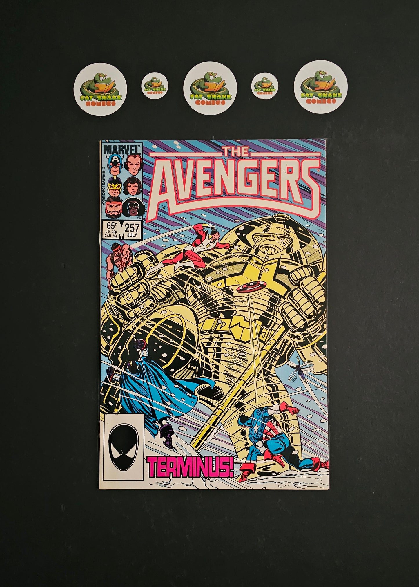Avengers (1985) #257: 1st Appeance of Nebula