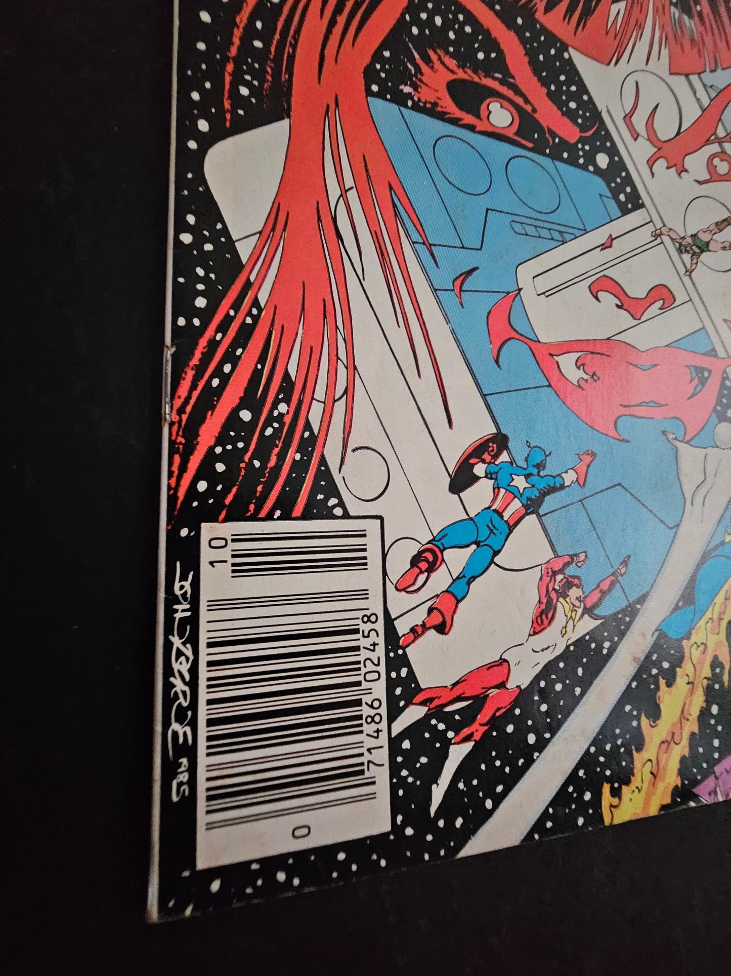 Avengers (1985) #260: 1st Cover Appeance of Nebula Newsstand