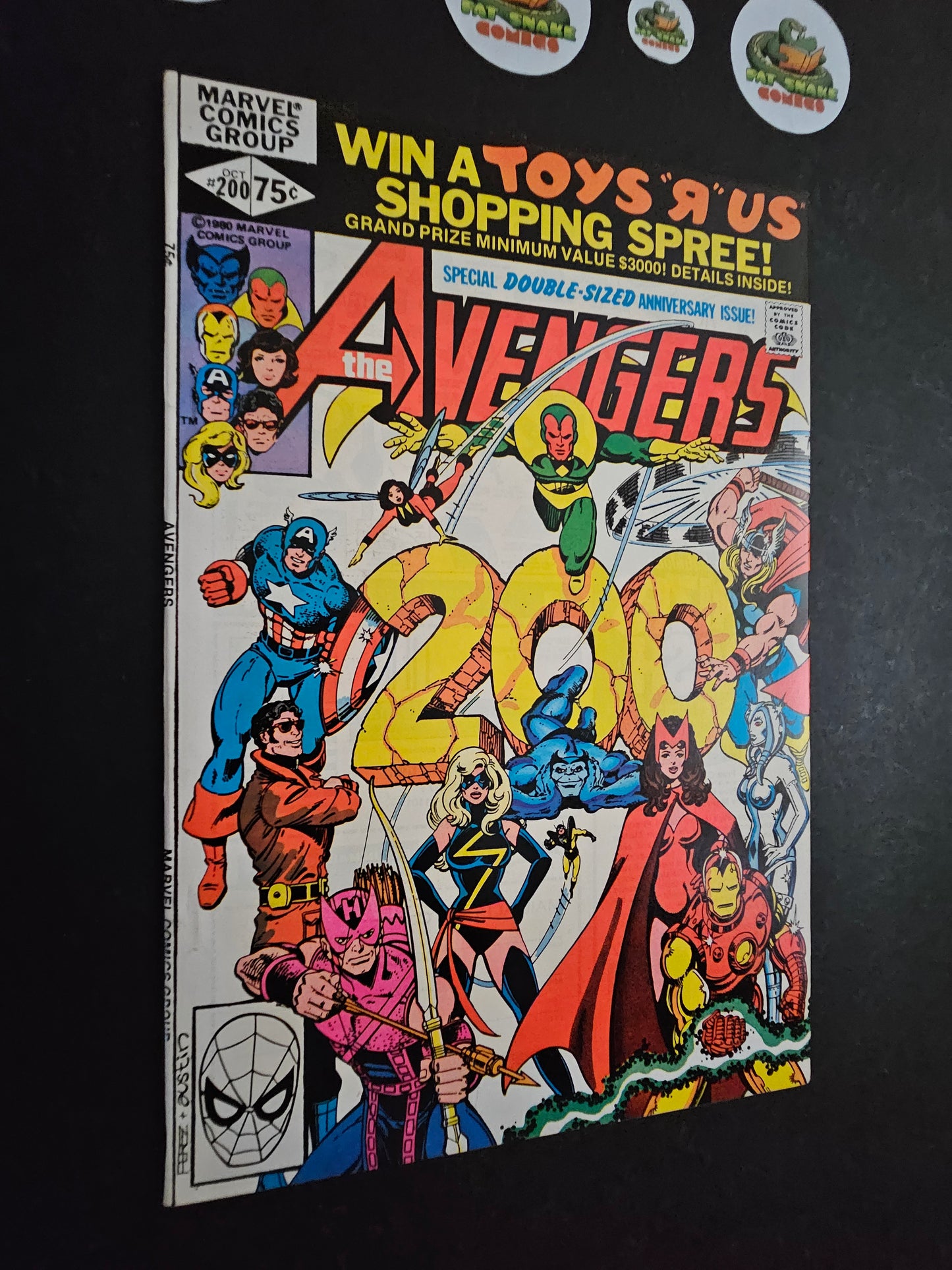 Avengers (1980) #200: Average Grade Anniversary Issue