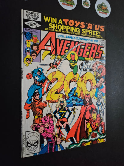 Avengers (1980) #200: Average Grade Anniversary Issue