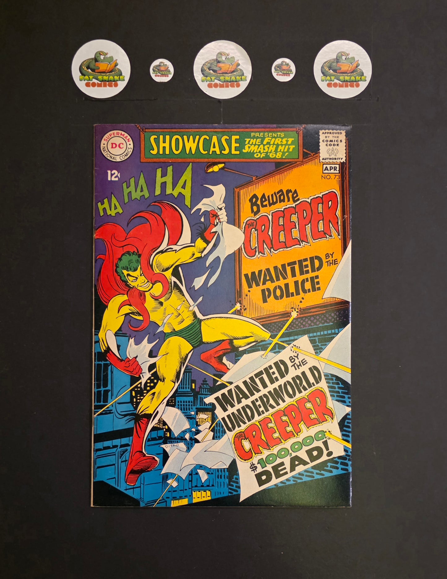 Showcase (1968) #73 1st Appearance of The Creeper