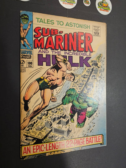 Tales to Astonish (1968) #100 Lower Grade Landmark Issue