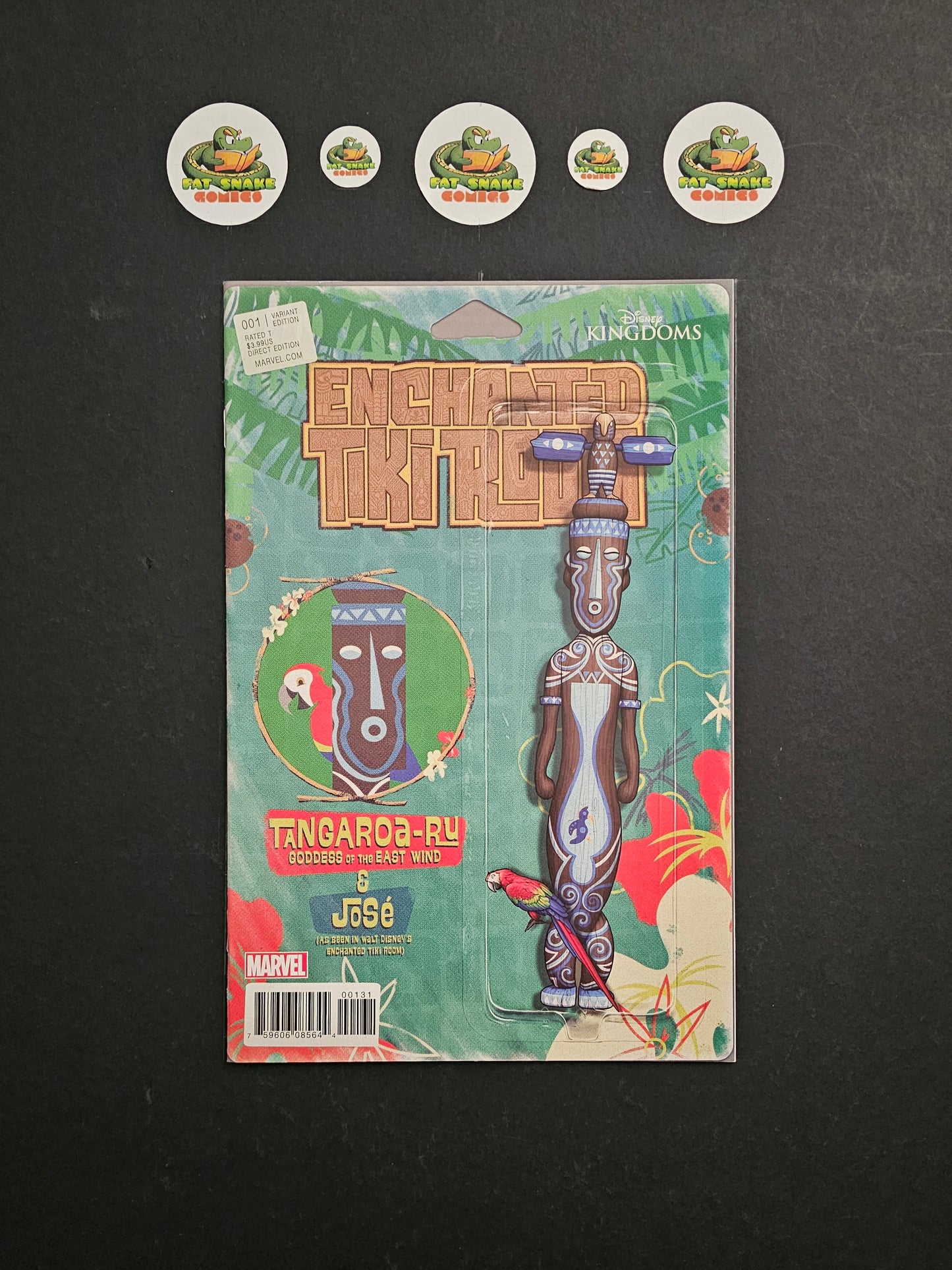 Enchanted Tiki Room (2016) #1 John Tyler Christopher's Action Figure Variant