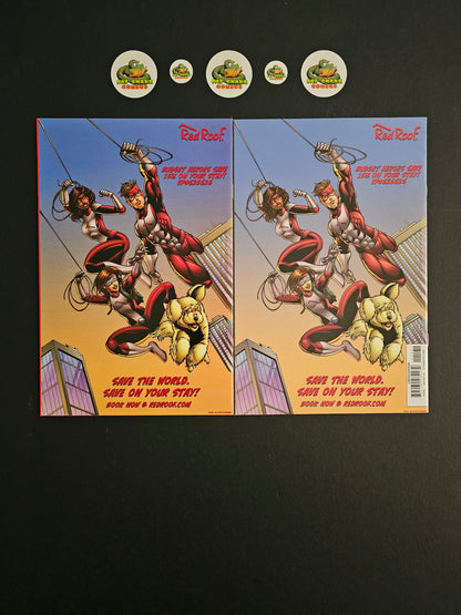 Vampirella (Vol. 5) #1 Alex Ross Cover B & "Virgin" set