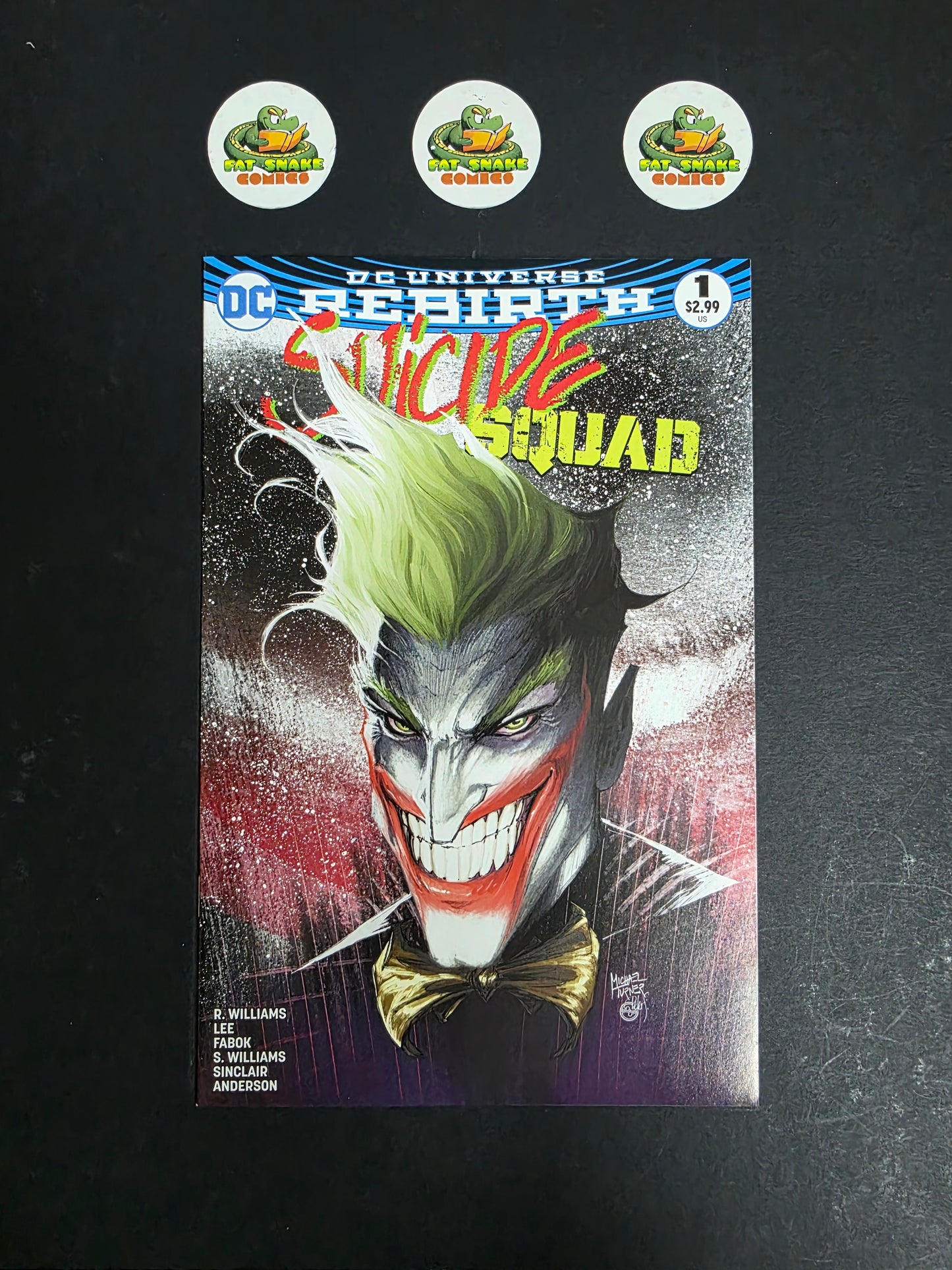 Suicide Squad Rebirth (2016) #1 Michael Turner Variant