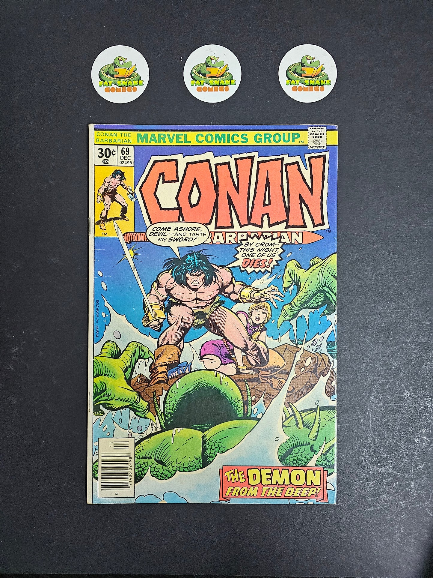 Conan The Barbarian (1976) #69 Bronze Age