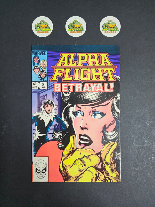 Alpha Flight (1984) #8 1st Appearance of Nemesis