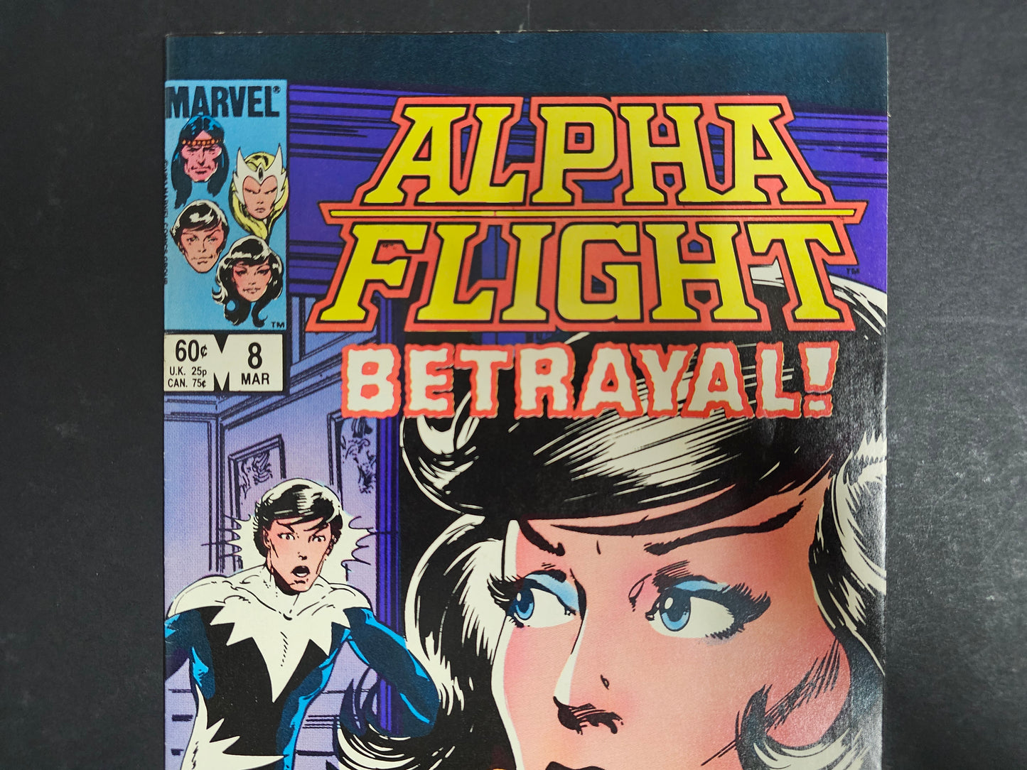 Alpha Flight (1984) #8 1st Appearance of Nemesis