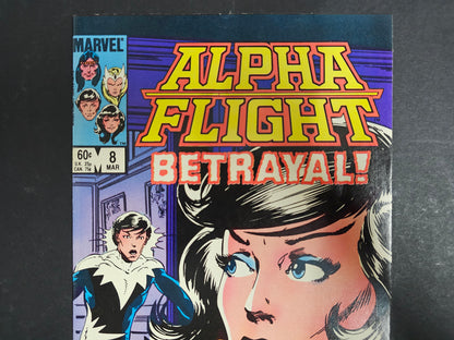 Alpha Flight (1984) #8 1st Appearance of Nemesis
