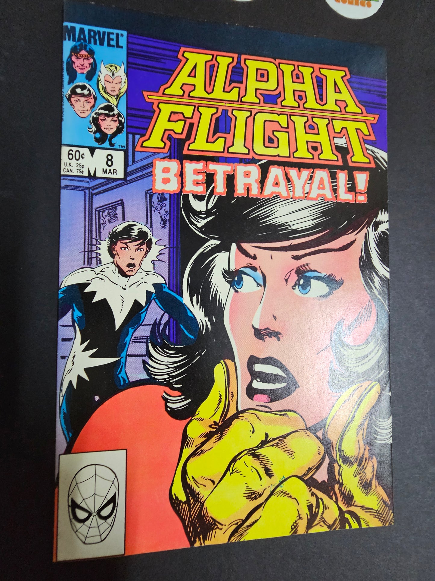 Alpha Flight (1984) #8 1st Appearance of Nemesis