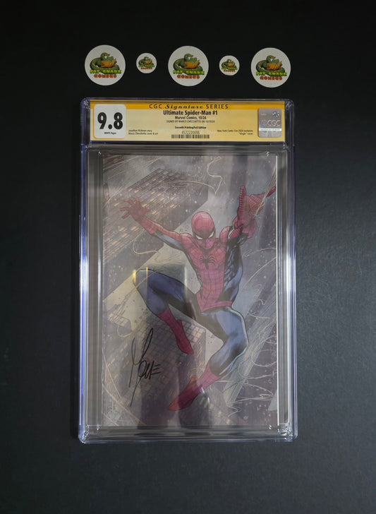 Ultimate Spider-man(2024) #1 CGC 9.8 WP SS Checchetto