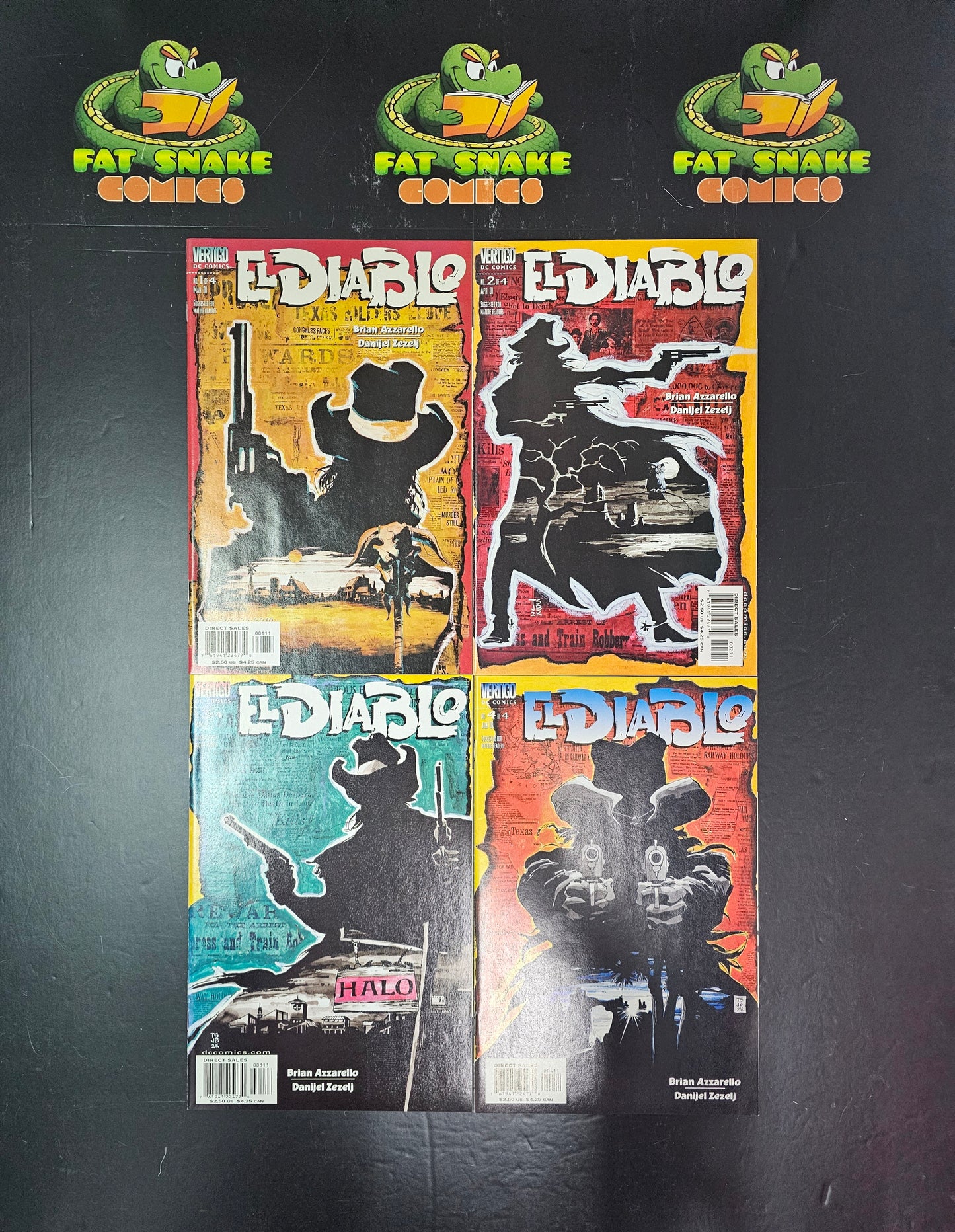 El Diablio (2001) #1-#4 High Grade Complete Run