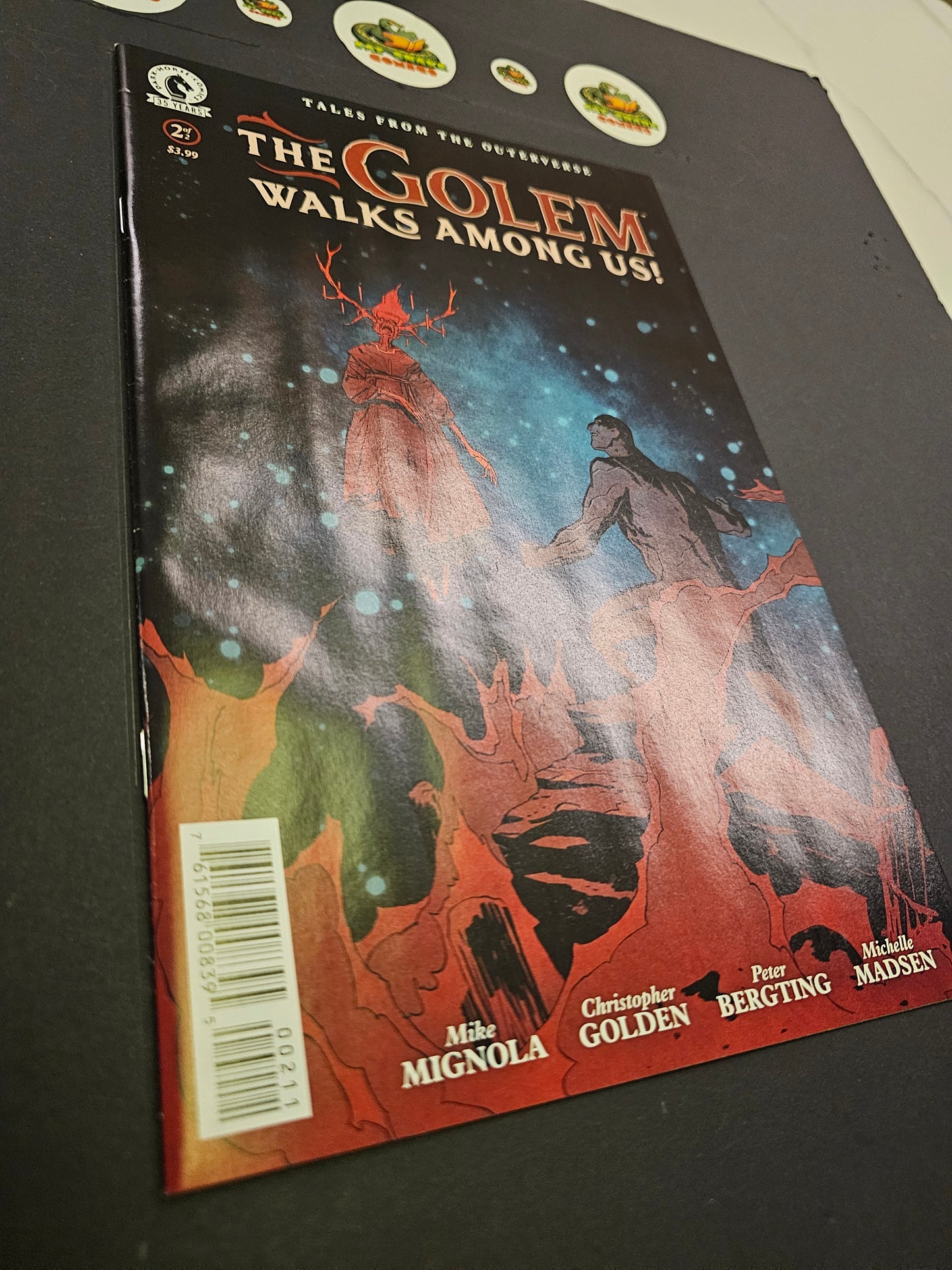 The Golem: Walks Among US (2021) #1-#2 Mike Mignola