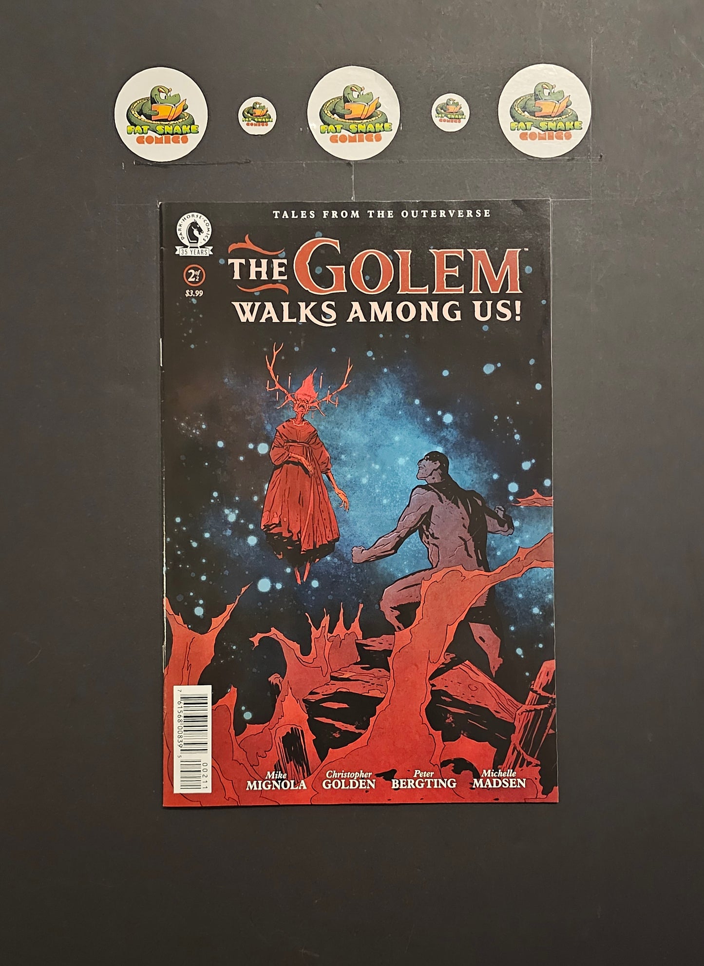 The Golem: Walks Among US (2021) #1-#2 Mike Mignola
