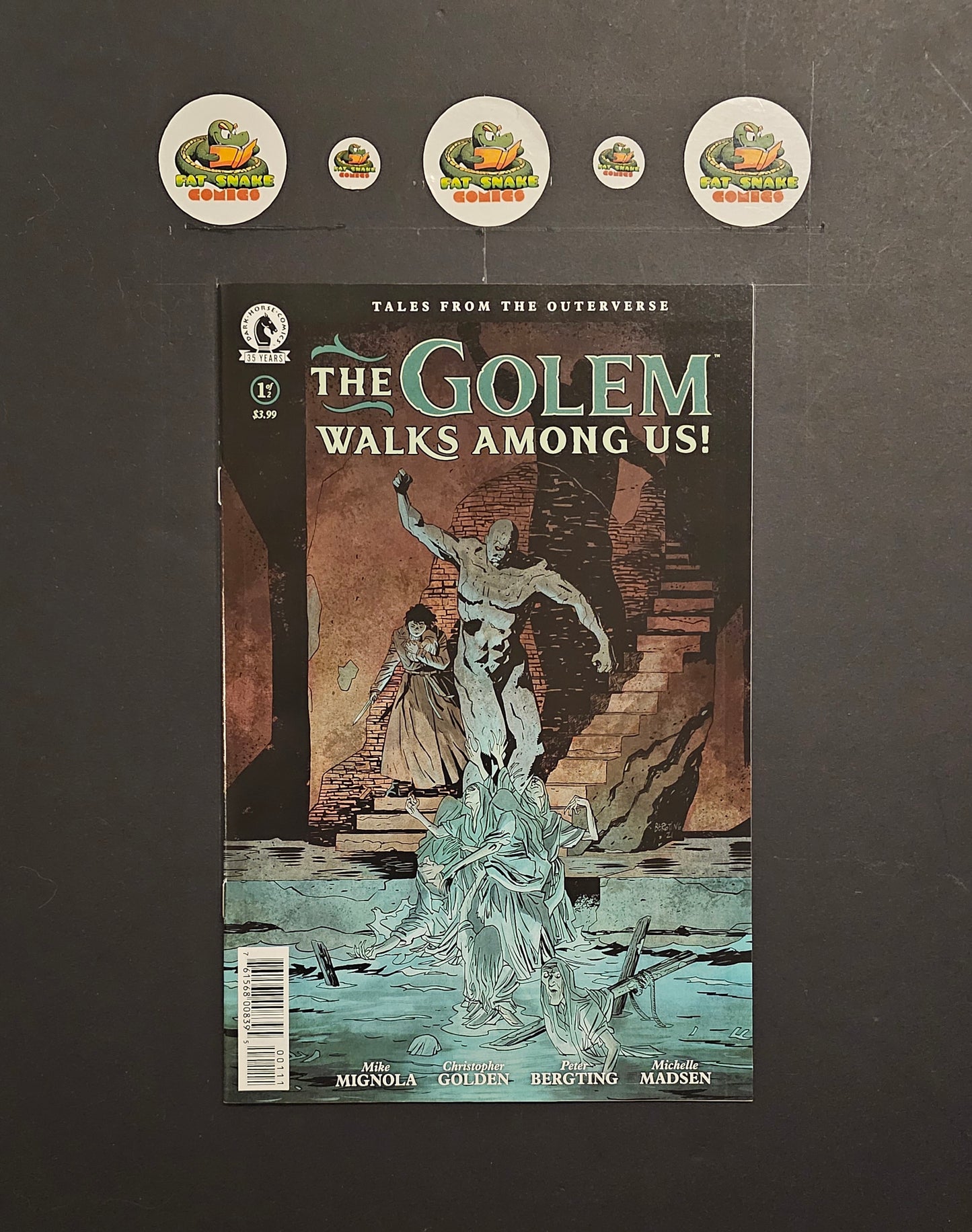 The Golem: Walks Among US (2021) #1-#2 Mike Mignola