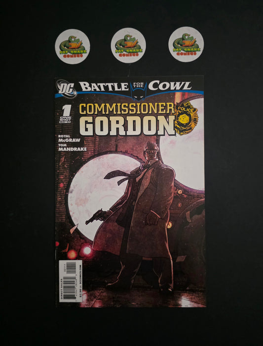 Battle for the Cowl: Commissioner Gordon (2009) #1 High Grade