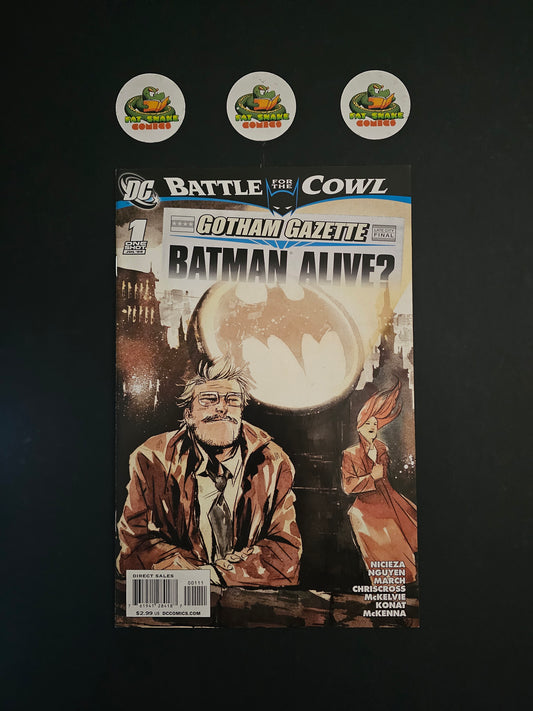 Battle for the Cowl: Batman Alive! (2009) #1 High Grade