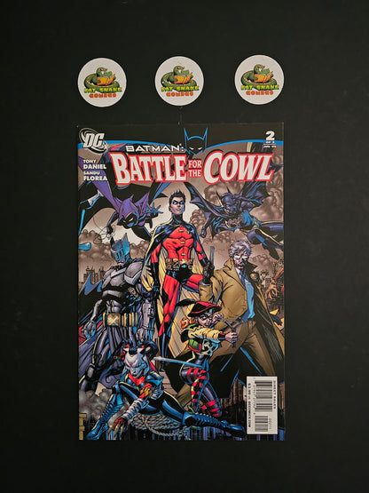Battle for the Cowl (2009) #1 to #3 1st Appearance of Jeremiah Arkham