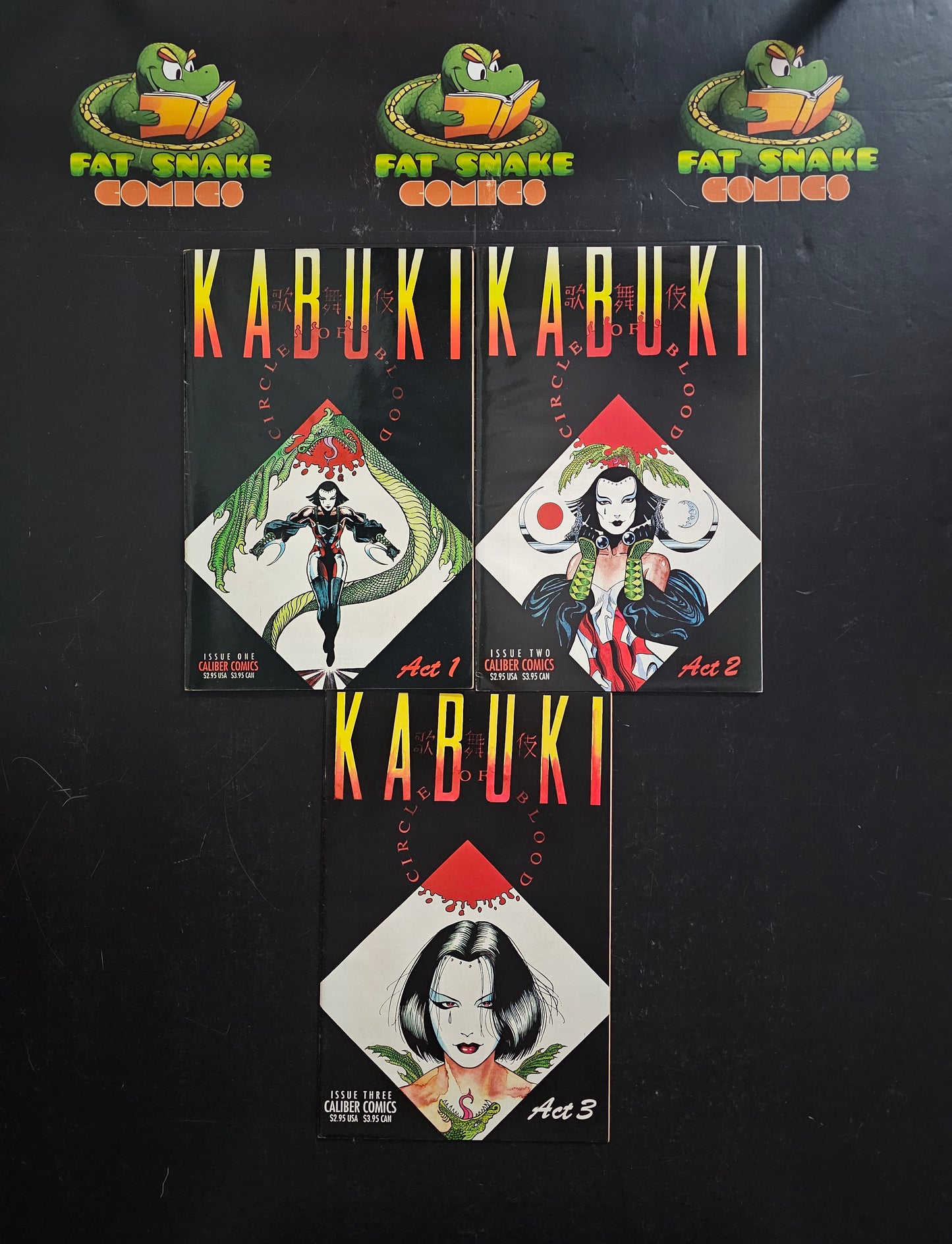 Kabuki: Circle of Blood (1995) Complete #1-#6 Low Grade