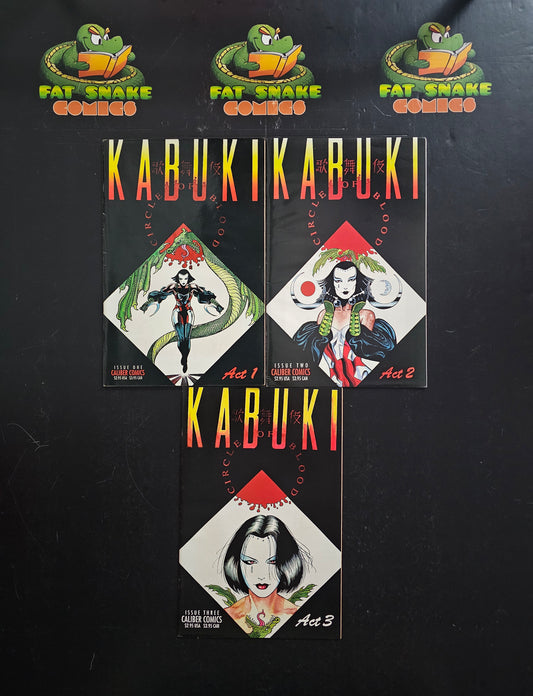 Kabuki: Circle of Blood (1995) Complete #1-#6 Low Grade