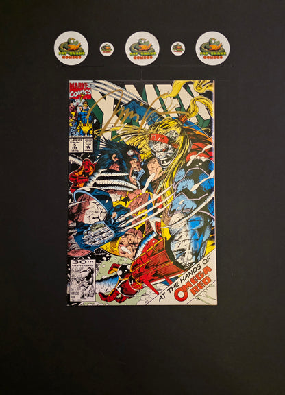X-Men (1994) #4 & #5: 1st & 2nd Appearance of Omega Red & 1st Maverick