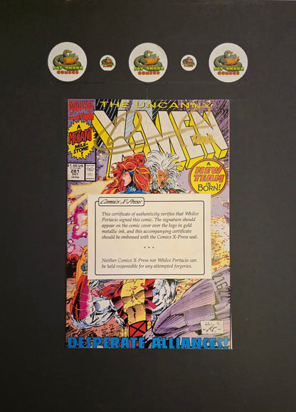 Uncanny X-Men (1991) #281 1st Appearance of Trevor Fitzroy Signed