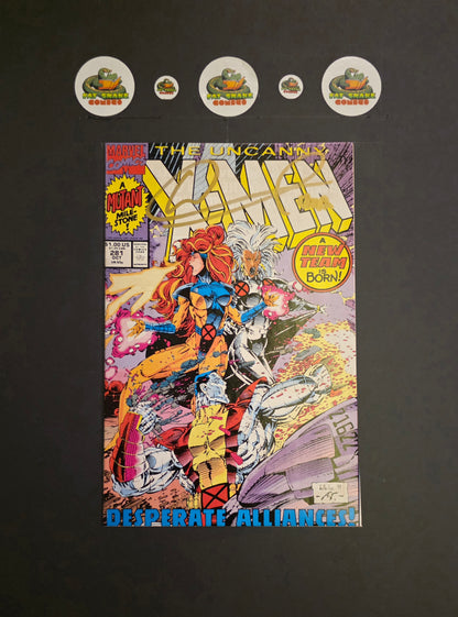 Uncanny X-Men (1991) #281 1st Appearance of Trevor Fitzroy Signed