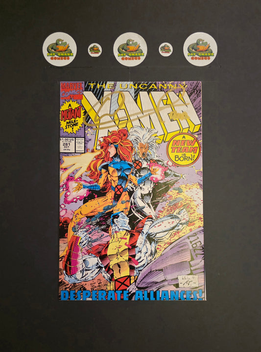 Uncanny X-Men (1991) #281 1st Appearance of Trevor Fitzroy Signed