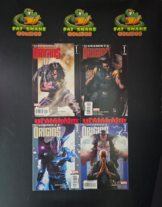 Ultimate Origins (2008) #1-#5 Complete Run + Variants