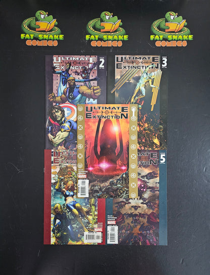 Ultimate Extinction (2010) #1-#5 Complete Run High Grade