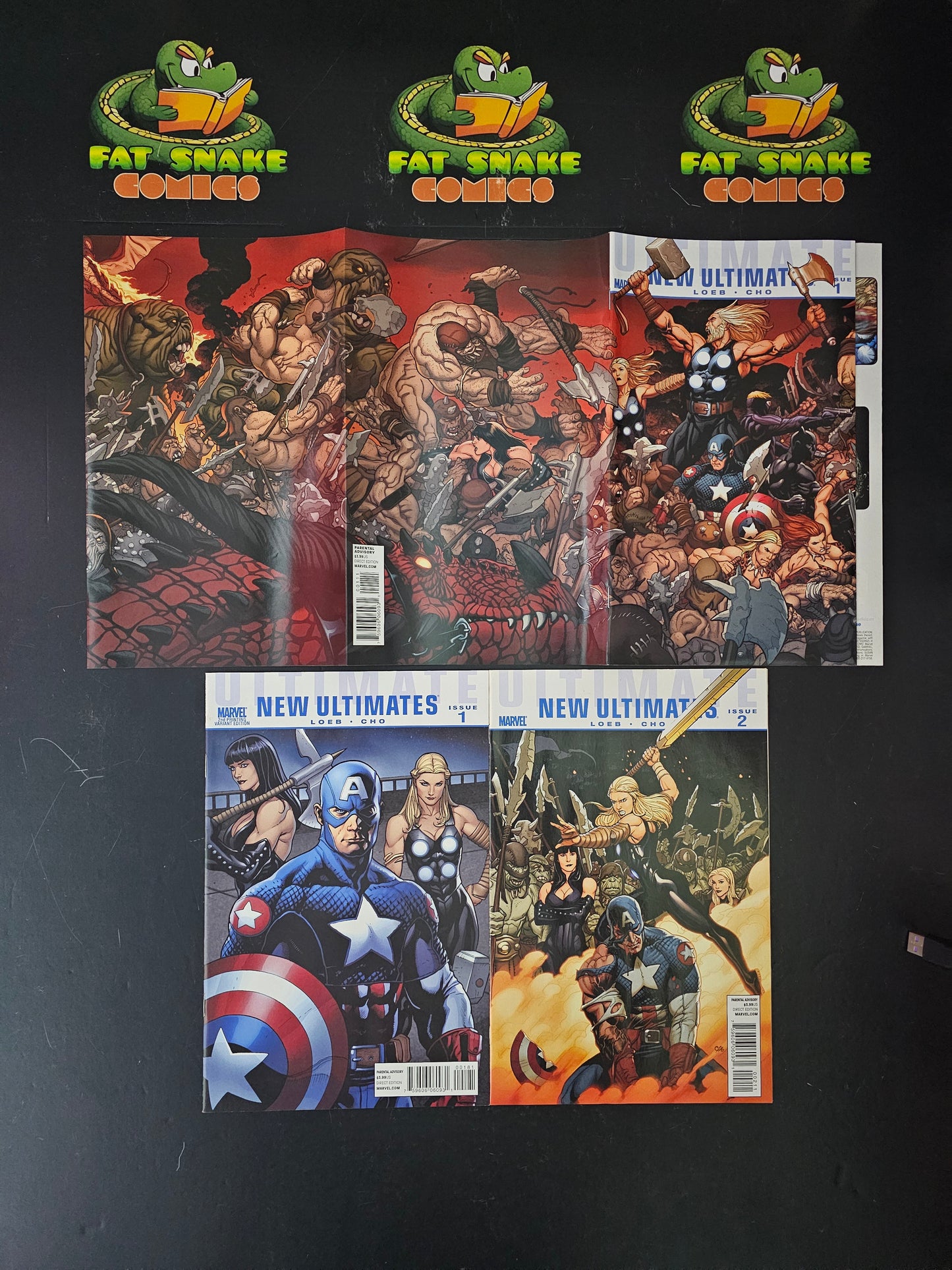 The New Ultimates (2010) #1-#5 Complete Run + variant