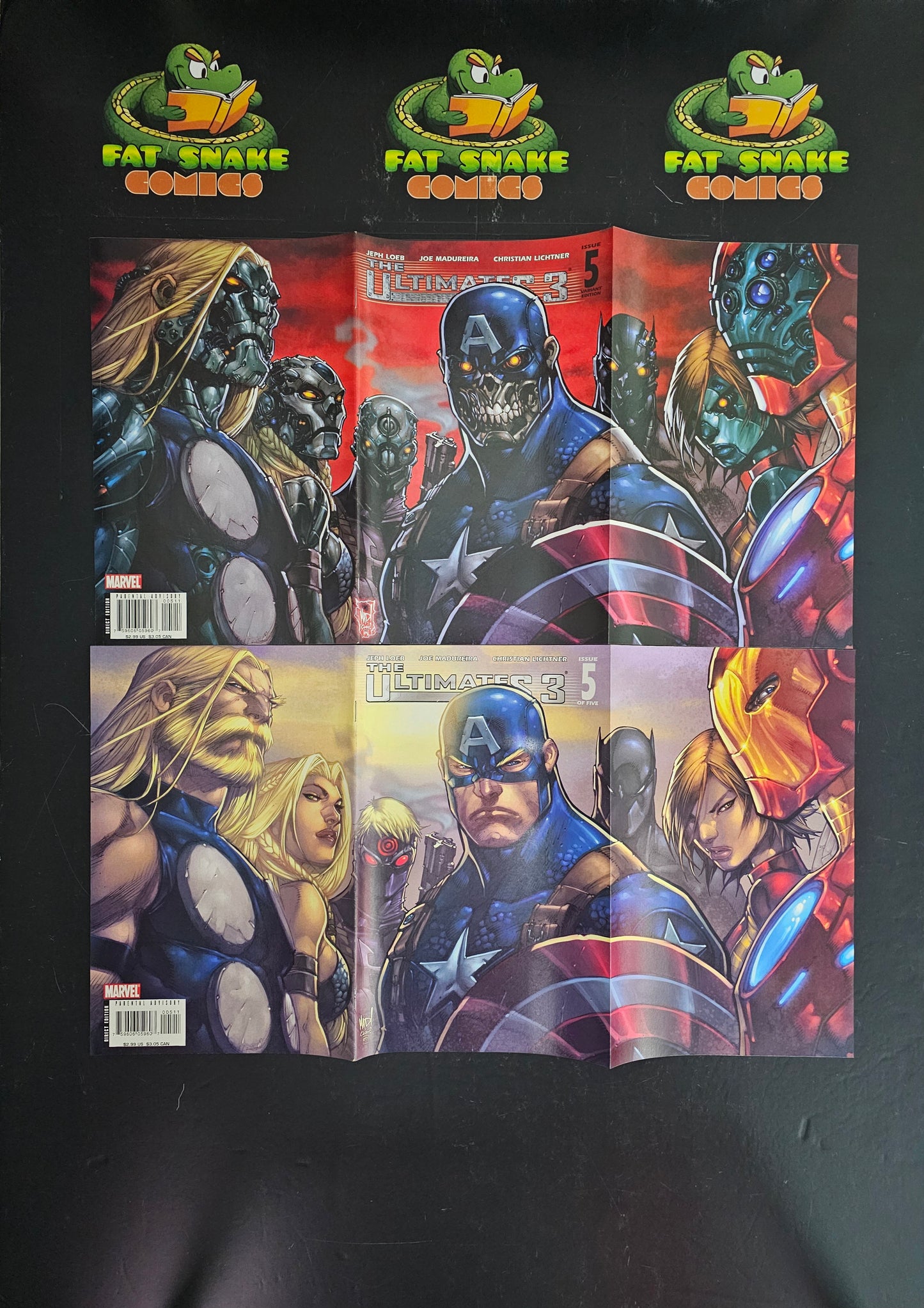 The Ultimates 3 (2008) #1-#5 plus Joe Madureira Variants