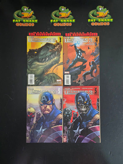 The Ultimates 3 (2008) #1-#5 plus Joe Madureira Variants